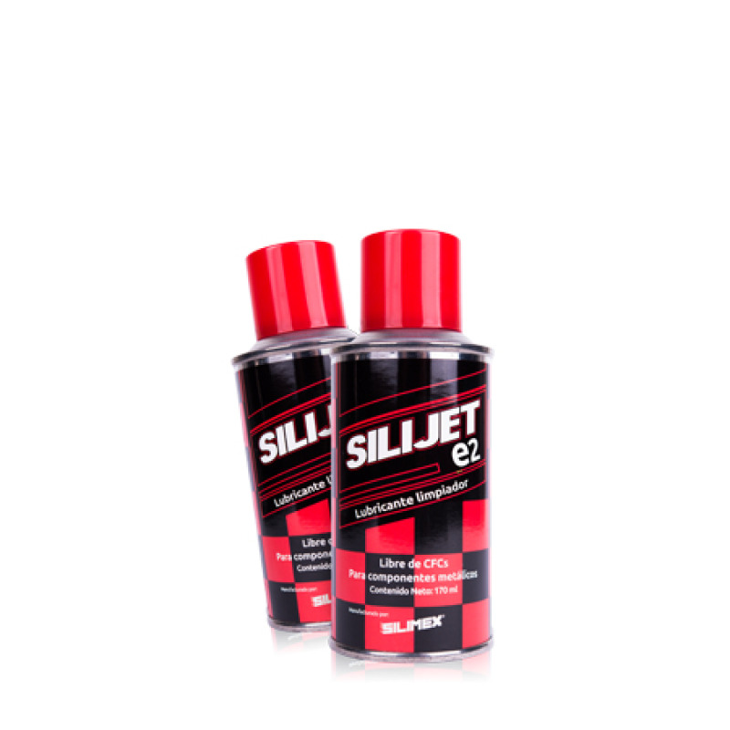 AEROSOL LUBRICANTE SILIJET E-2 PARA COMPONENTES ELECTRONICOS SILIMEX 170 ML